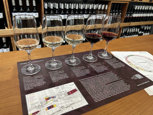 Wine tasting in the monastery